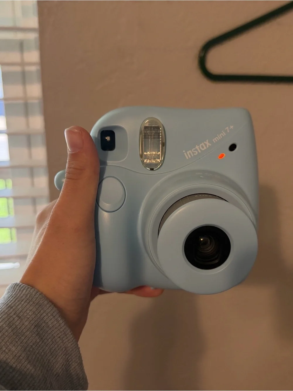 Fujifilm instax mini 7+ Instant Camera in Baby Blue